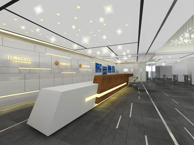 TURKCELL MALTEPE PLAZA ENTRANCE HALL