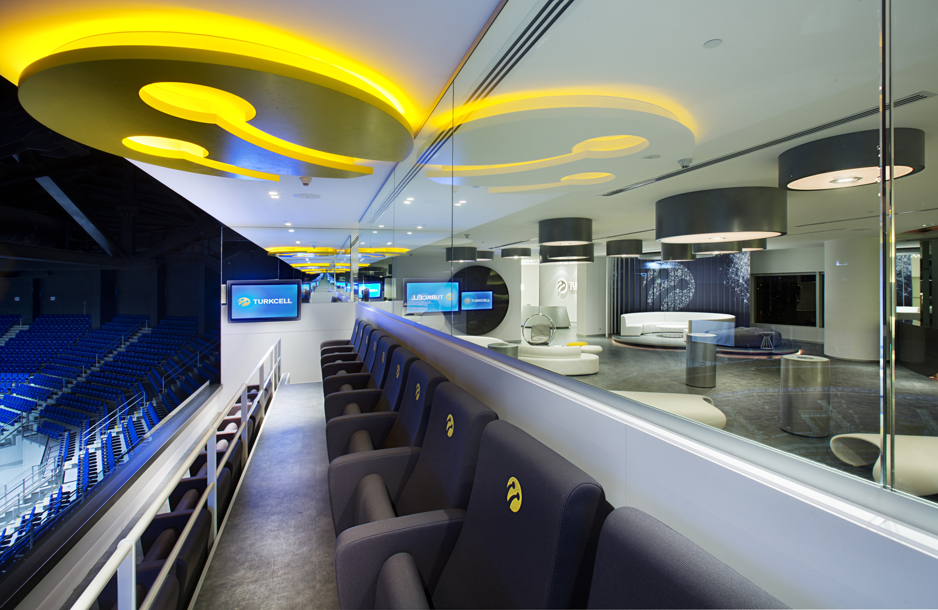 TURKCELL LOUNGE IN ULKER SPORTS ARENA – mimaristudio