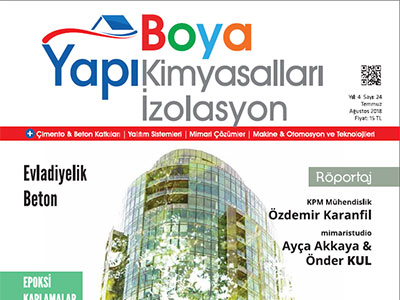 BOYA YAPI KİMYASALLARI İZOLASYON JULY – AUGUST 2018