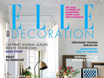 ELLE DECARATION – AUGUST / OCTOBER 2018